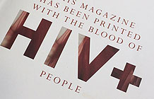 他们用艾滋病患者的血印杂志，只为引起大家关注HIV患者