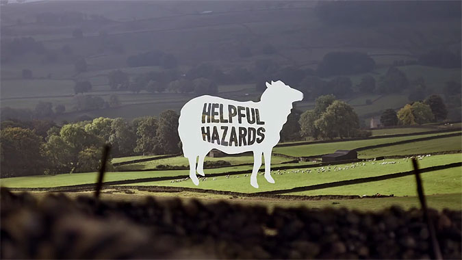 英国交通运输部门竟然用山羊打广告