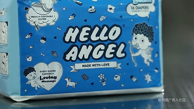 香港尿布品牌HelloAngel技术营销