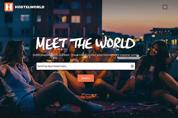 Hostelworld青年旅社营销活动