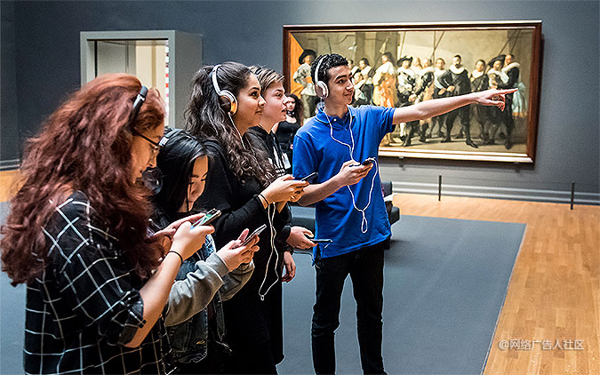 阿姆斯特丹的国立博物馆Rijksmuseum营销活动 名人讲解