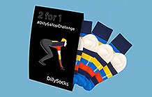 瑞士袜子初创公司DillySocks抖音创意 像马儿一样奔跑