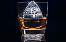 芝华士威士忌与汽车设计公司合作 水滴冰块