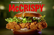 瑞典麦当劳新品McCrispy宣传 交响乐奏乐