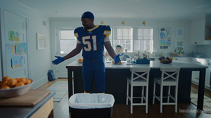 好乐门2022超级碗广告 不要浪费食物