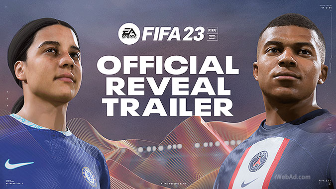 EA游戏FIFA23创意广告