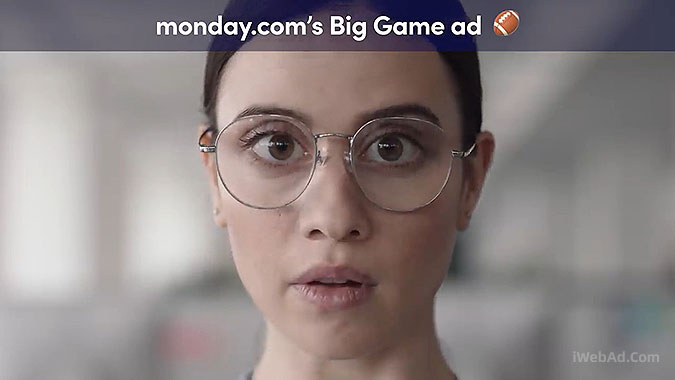 软件公司Monday2022超级碗广告