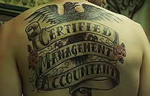 美国管理会计师协会IMA广告 纹身篇
