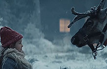 丹麦超商Fotex2017圣诞节广告 会飞的麋鹿