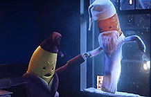 英国ALDI超商2021圣诞节广告 香蕉人