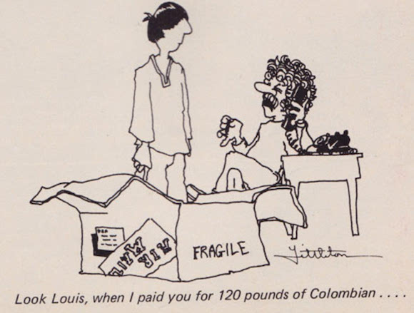 美国30年前毒品广告