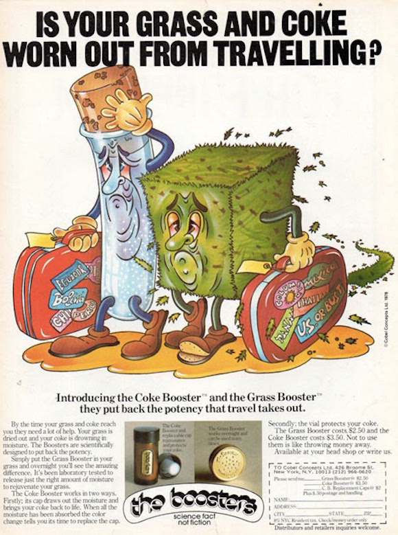 美国30年前毒品广告