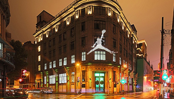 乔丹运动鞋广告