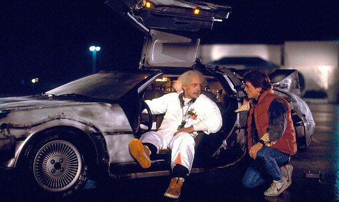 丰田汽车广告 回到未来