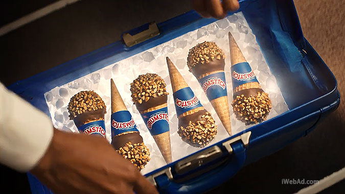 冰淇淋品牌Drumstick2024超级碗广告 空中救援