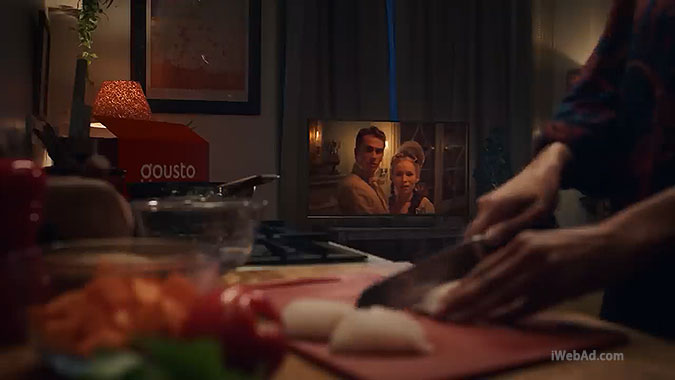 英国餐包零售商Gousto创意广告 康顿菜肴