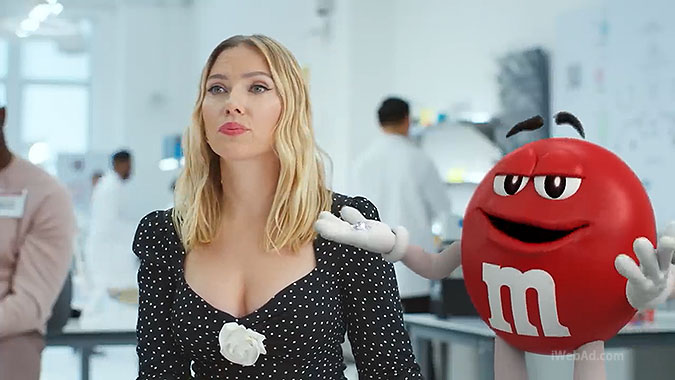 M&M豆2024超级碗广告 安慰钻石戒指