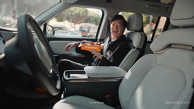 快餐连锁店Popeyes2024超级碗广告 未来世界