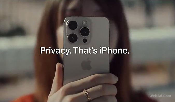 苹果iPhone隐私保护宣传广告 摄像头篇