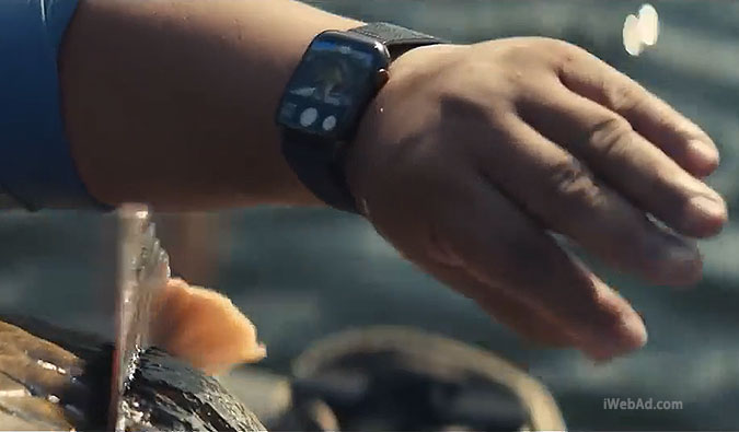 苹果iWatch宣传广告 大鱼篇
