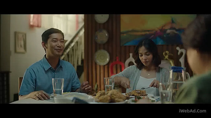 菲律宾外卖服务Grap母亲节广告 及时的礼物