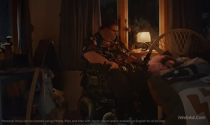 苹果纪念国际残疾人日宣传活动 失去的声音