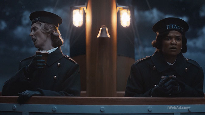 外卖平台Postmates创意广告 改变历史的外卖