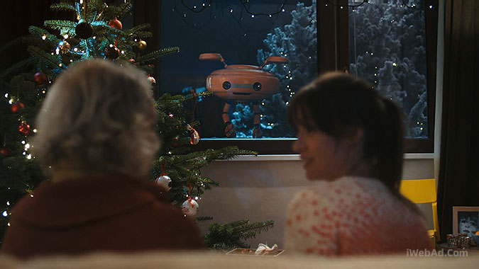 瑞士超商Migros2021圣诞节广告 无人机