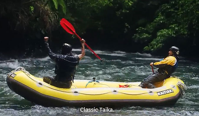 新西兰旅游局恶搞宣传广告 塔伊卡维蒂提的替身