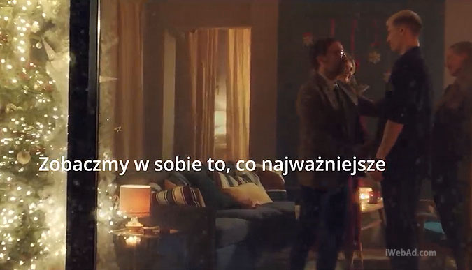 波兰超商Allegro2021圣诞节广告 女儿男友