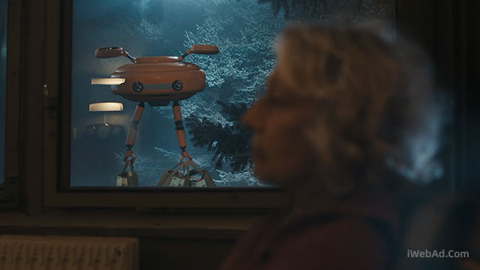 瑞士超商Migros2021圣诞节广告 无人机