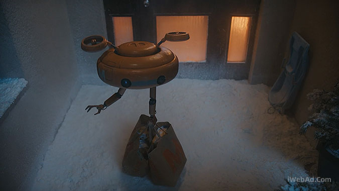 瑞士超商Migros2021圣诞节广告 无人机