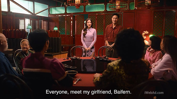 泰国内衣品牌Sabina恶搞广告 女方第一次见家长