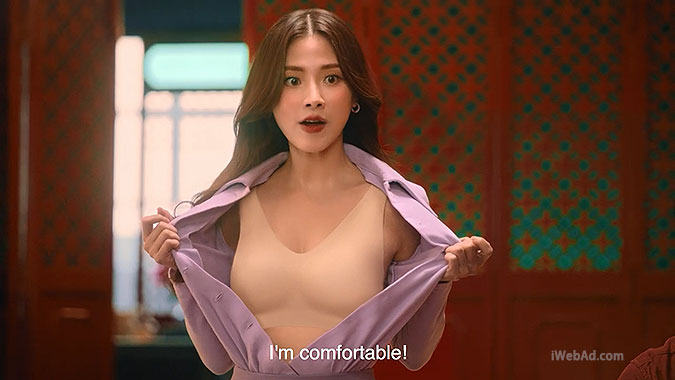 泰国内衣品牌Sabina恶搞广告 女方第一次见家长